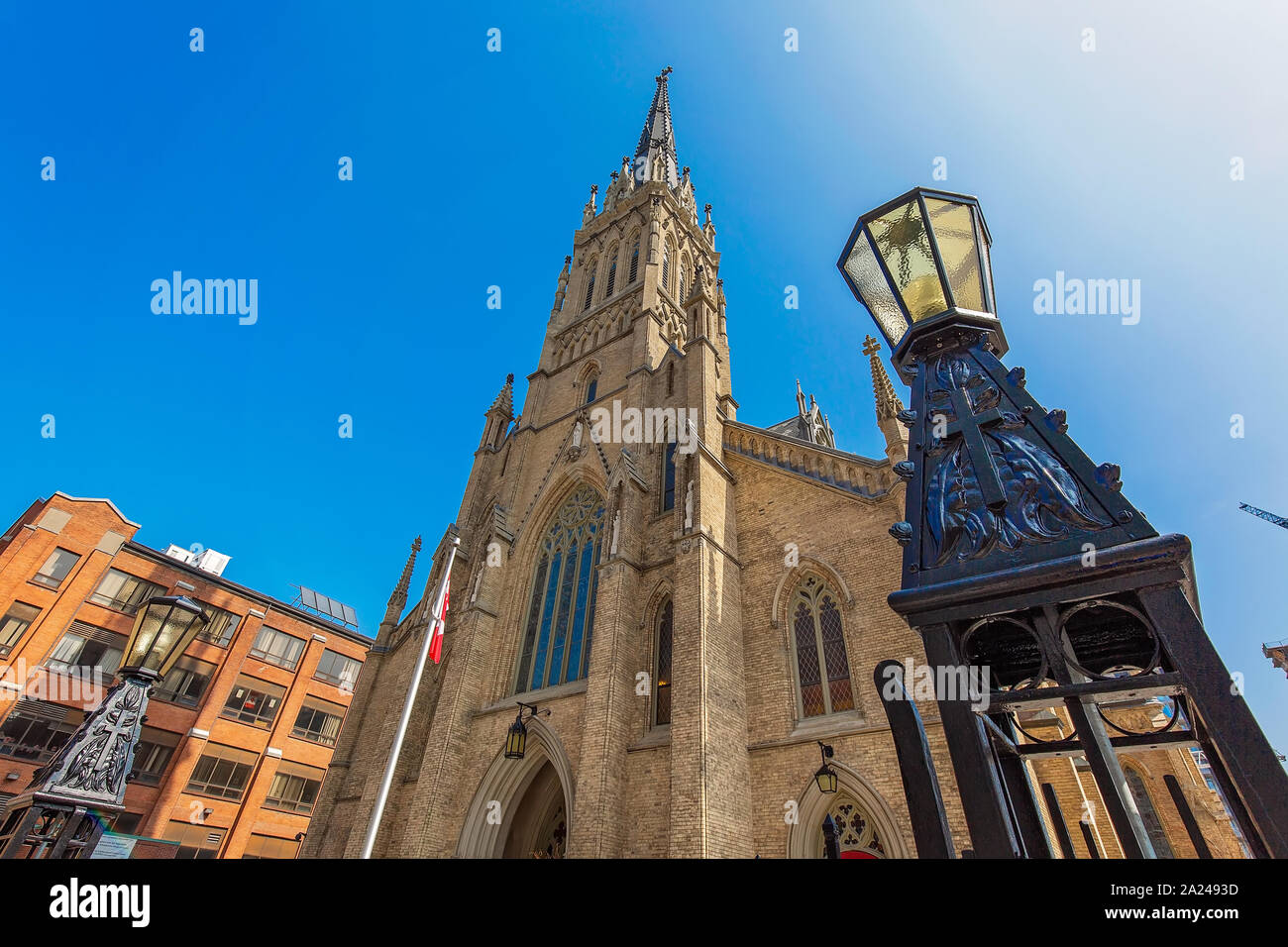 Toronto Saint Michael Cathedral Basilica, a large and historic ...