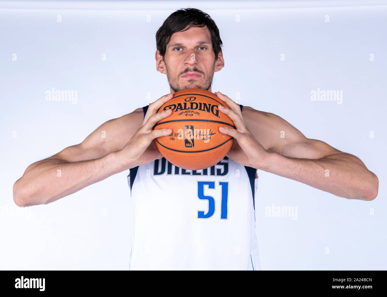 Dallas Mavericks #51 Boban Marjanovic 2021 22 Black Golden Edition