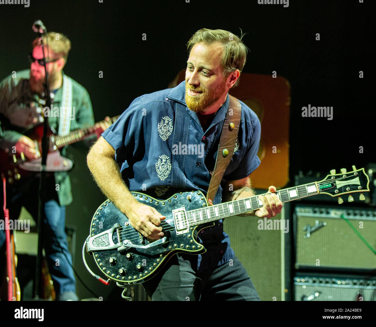 September 27, 2019, Chicago, Illinois, U.S: DAN AUERBACH of The Black Keys  during the Let's Rock tour at United Center in Chicago, Illinois (Credit  Image: © Daniel DeSlover/ZUMA Wire Stock Photo - Alamy