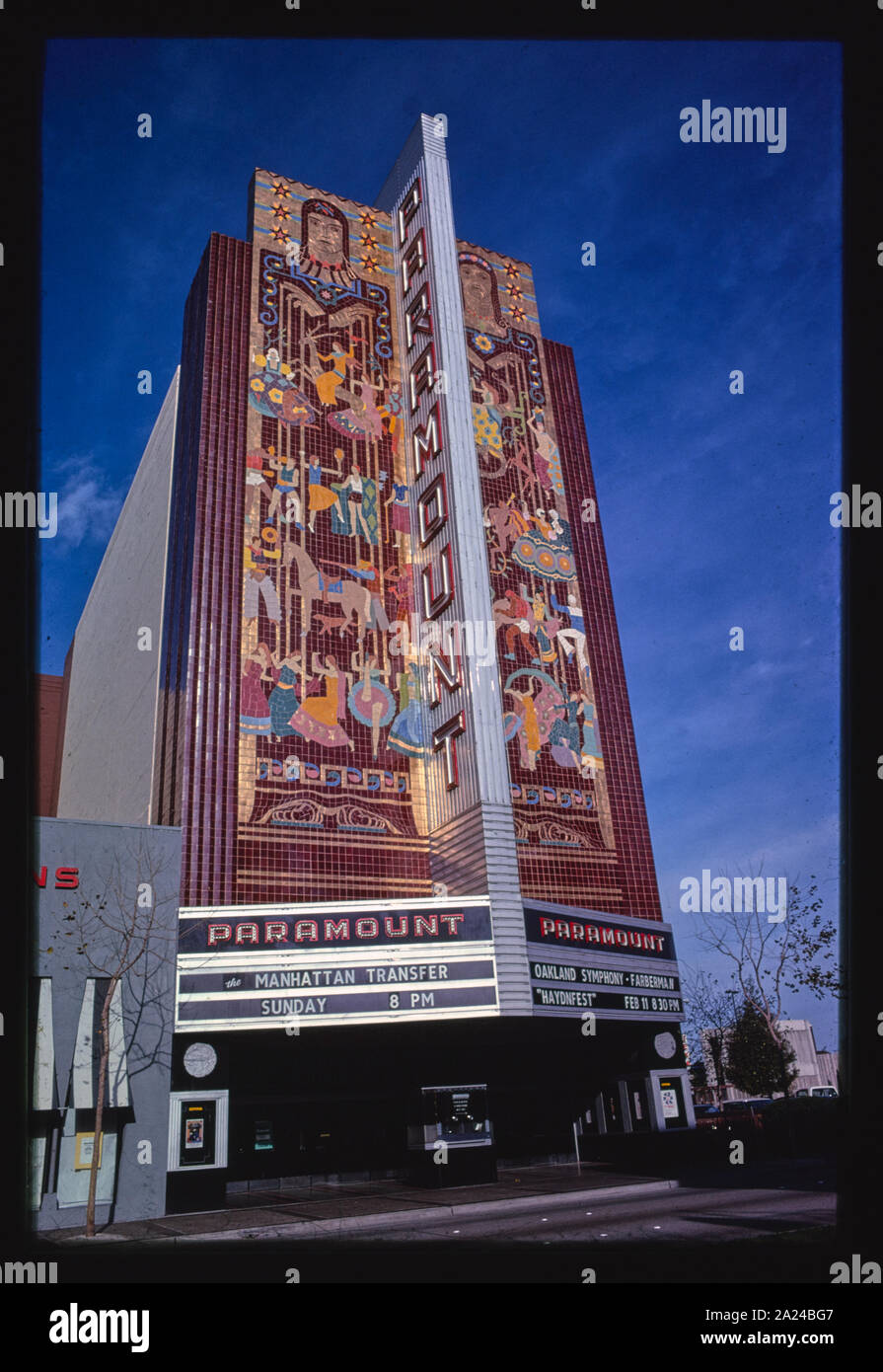 Paramount Theater, Oakland, California Stock Photo Alamy