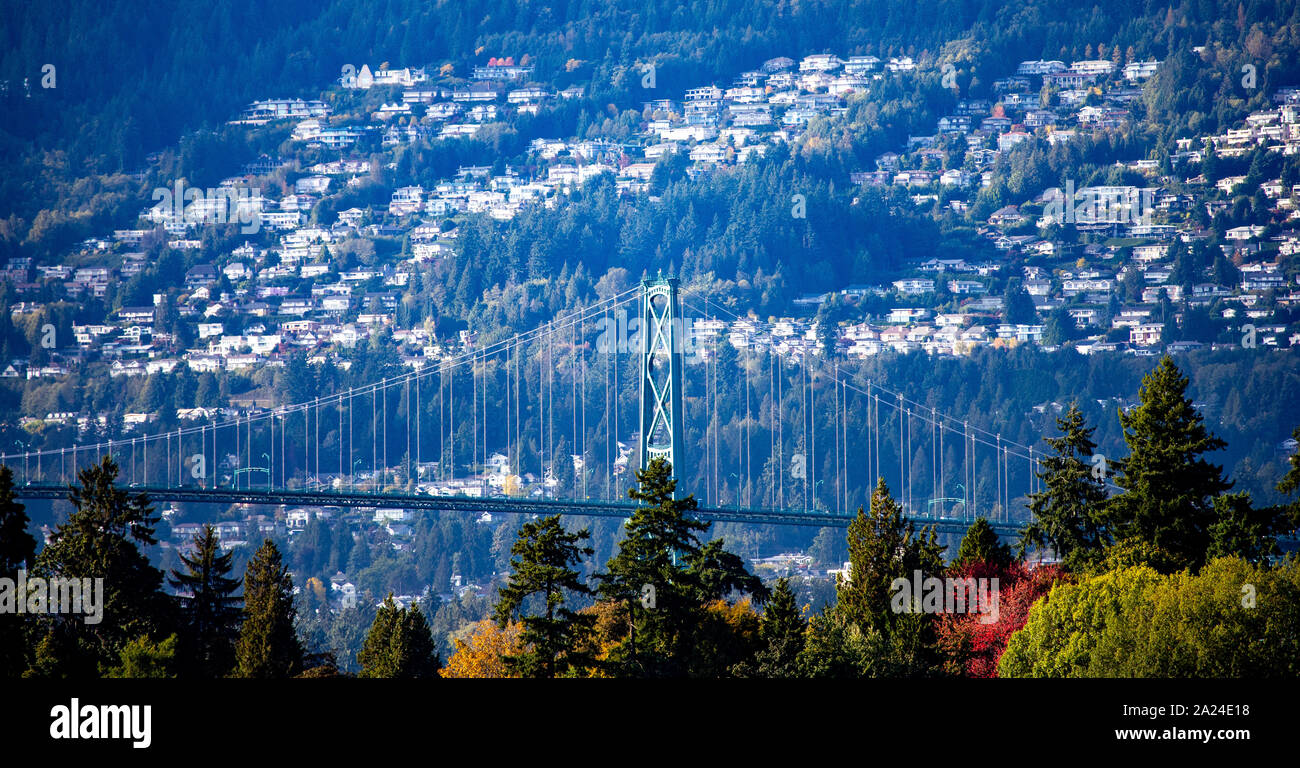 Vancouver lions gate bridge hires stock photography and images Alamy