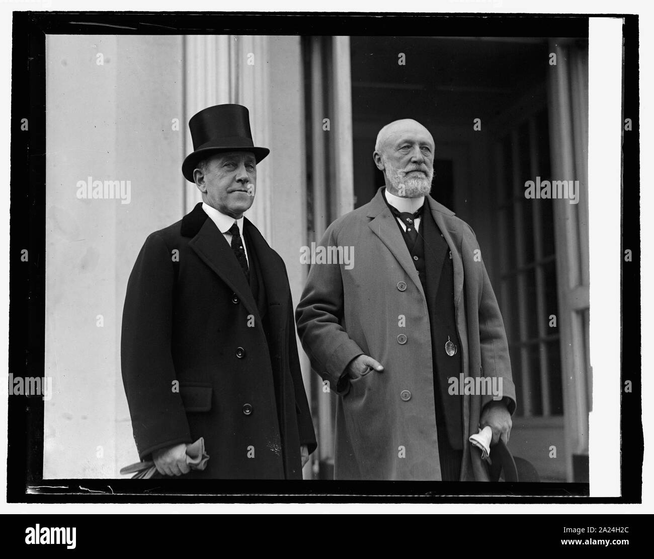 Paul Tilmont & Hon. Franz Silvercrnys of Belgium, 10/23/25 Stock Photo