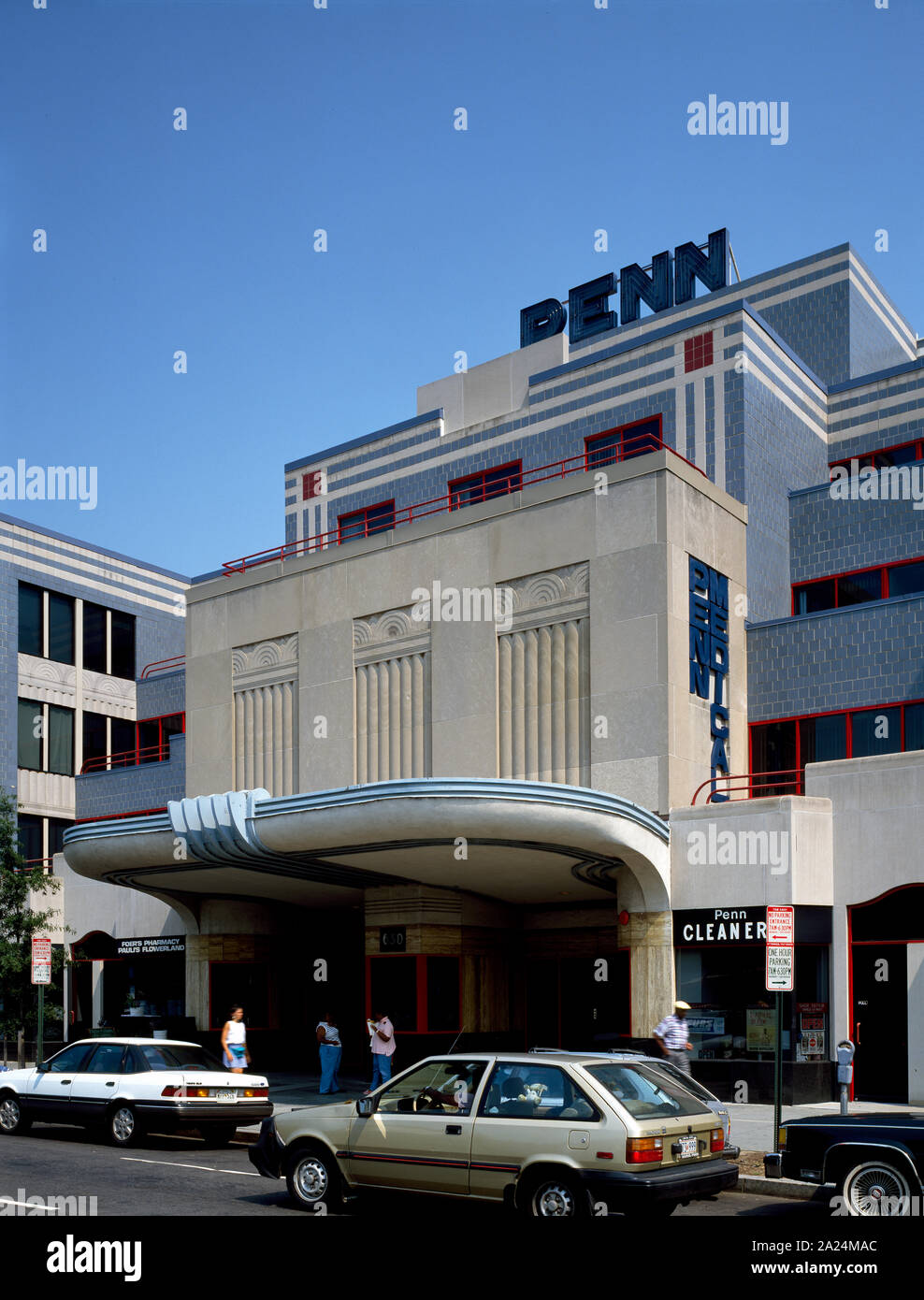 Penn Theatre Building, Pennsylvania Avenue, Washington, D.C Stock Photo