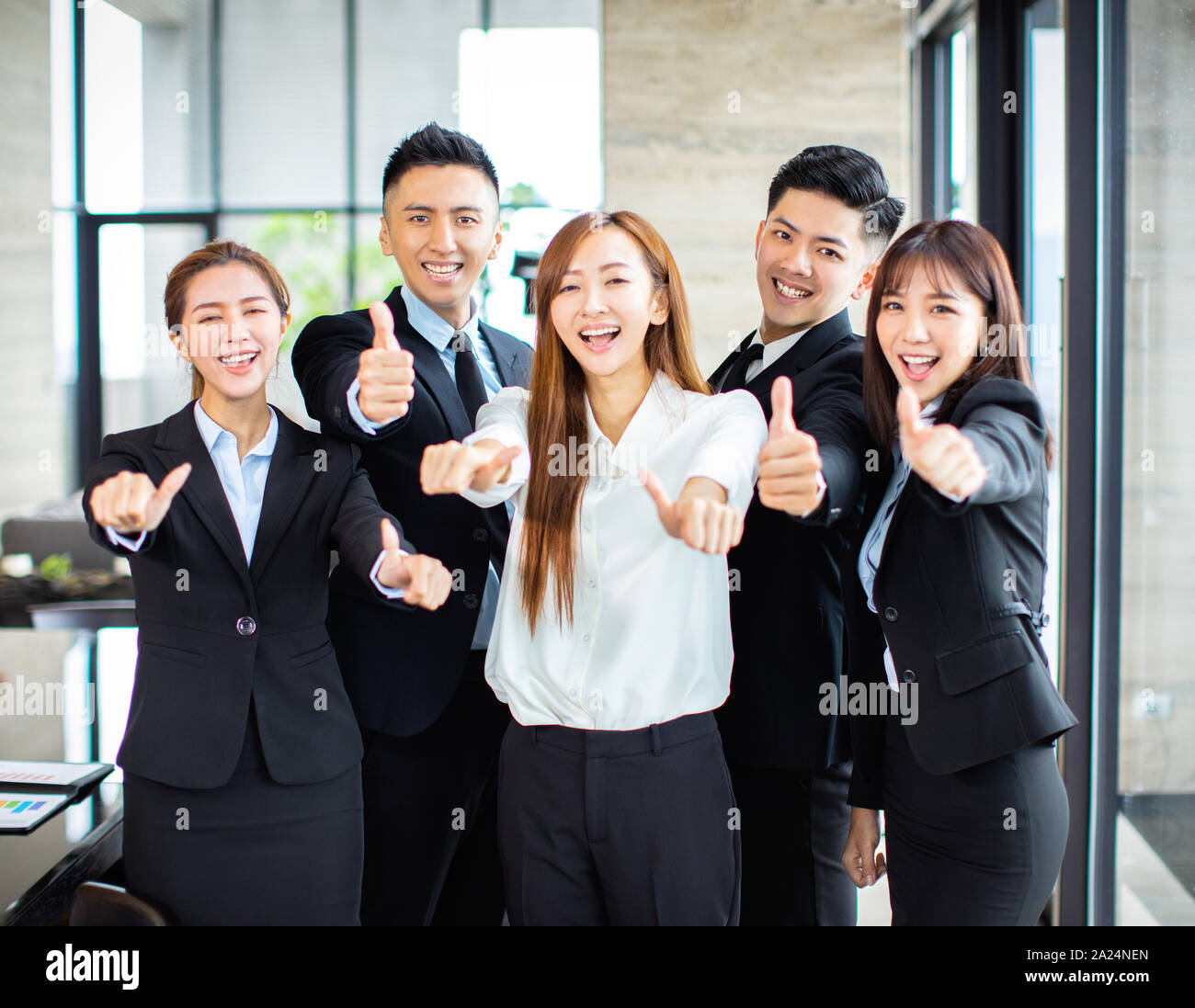 Happy young businessman hands up hi-res stock photography and images - Page  2 - Alamy