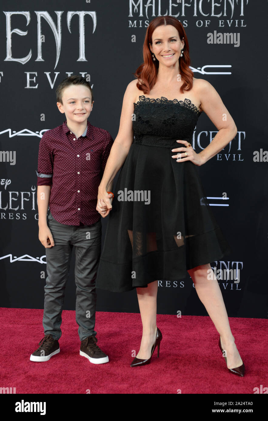 Los Angeles, USA. 30th Sep, 2019. Los Angeles, USA. 30th Sep, 2019. Annie Wersching at the world premiere of 'Maleficent: Mistress of Evil' at the El Capitan Theatre. Picture: Jessica Sherman/Featureflash Credit: Paul Smith/Alamy Live News Stock Photo