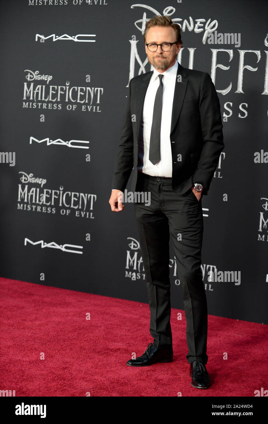 Los Angeles, USA. 30th Sep, 2019. Los Angeles, USA. 30th Sep, 2019. Joachim Ronning at the world premiere of 'Maleficent: Mistress of Evil' at the El Capitan Theatre. Picture: Jessica Sherman/Featureflash Credit: Paul Smith/Alamy Live News Stock Photo