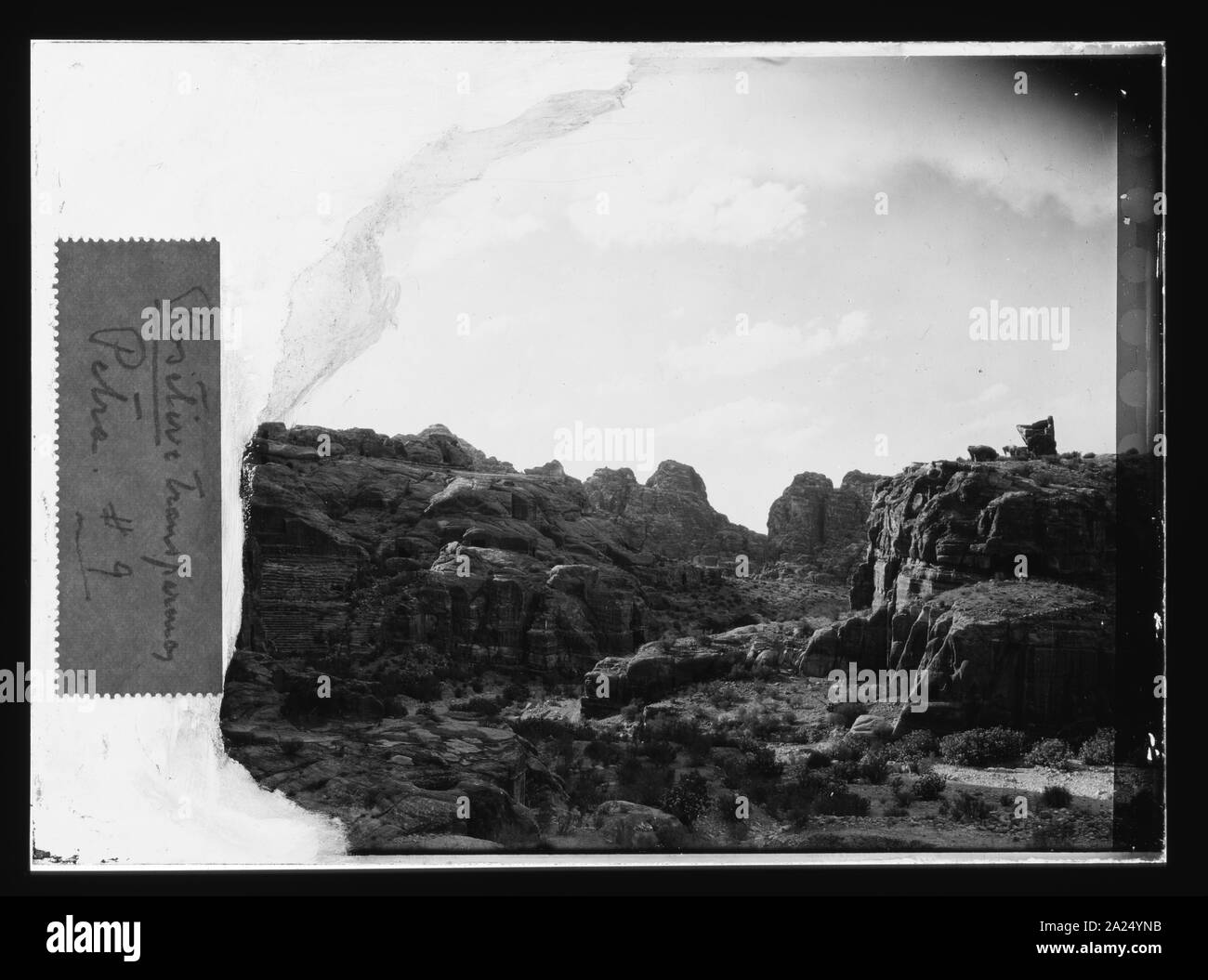 Monuments petra Black and White Stock Photos & Images - Alamy