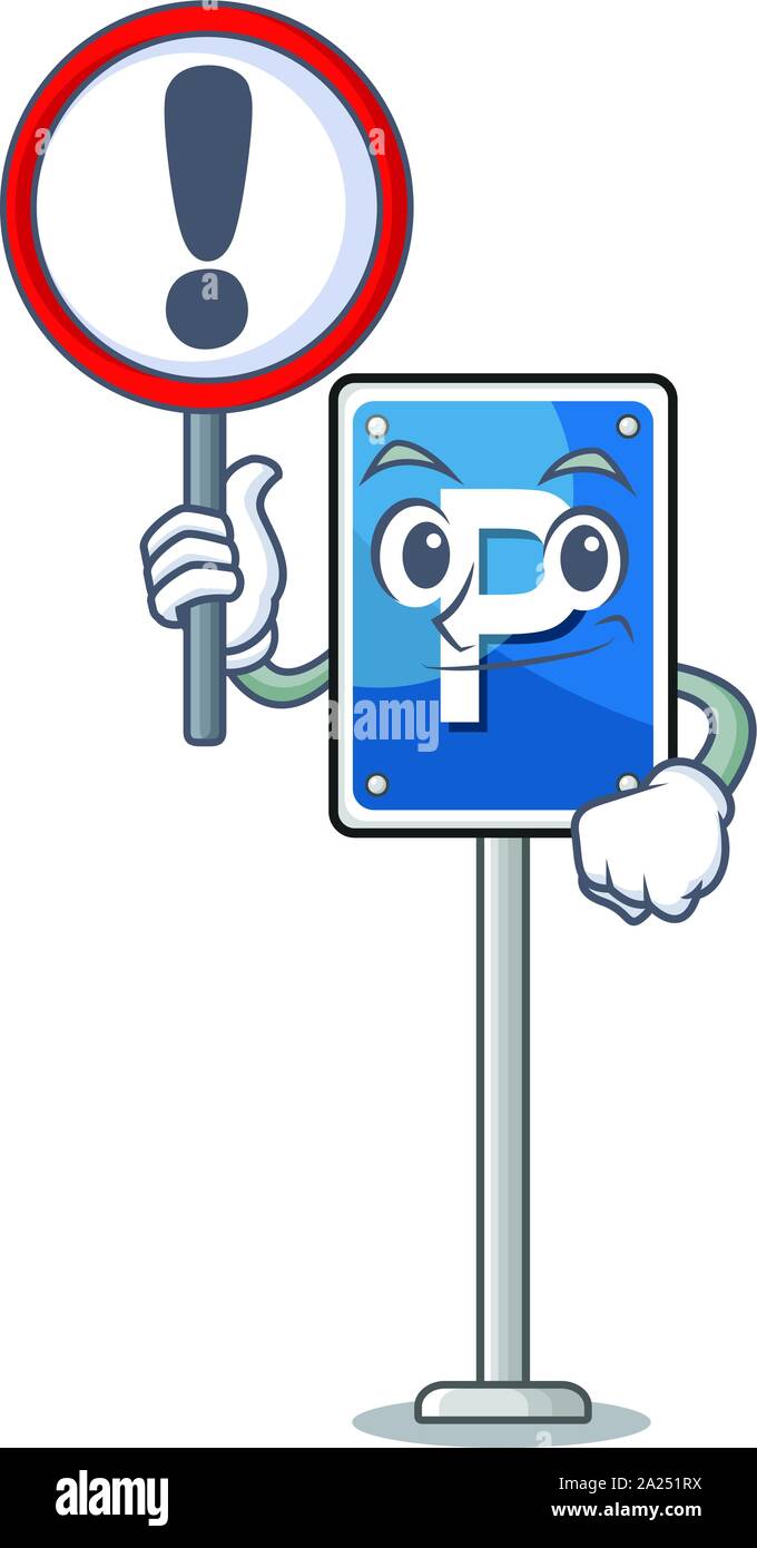 With sign parking sign on a cartoon roadside Stock Vector Image & Art - Alamy With sign parking sign on a cartoon roadside Stock Vector Image & Art - Alamy