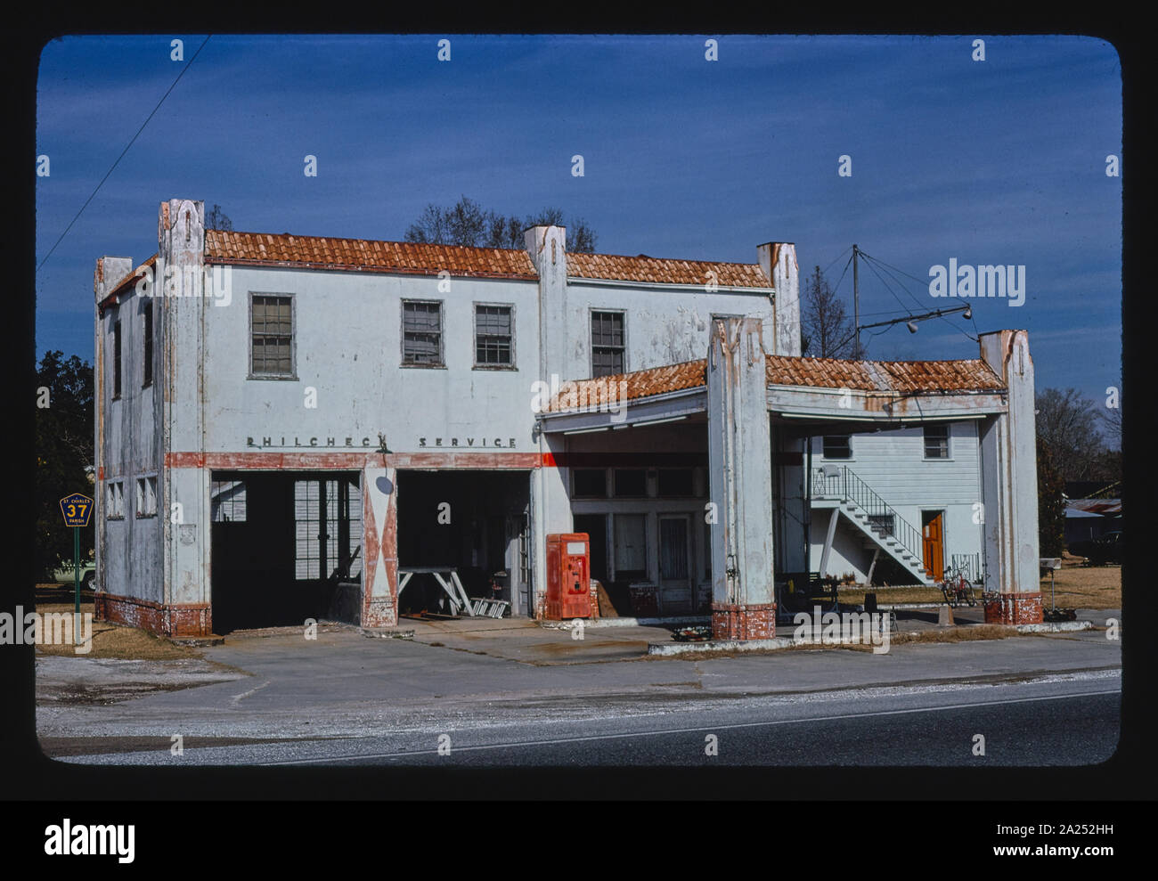 Philcheck Service Station, Paradis, Louisiana Stock Photo Alamy