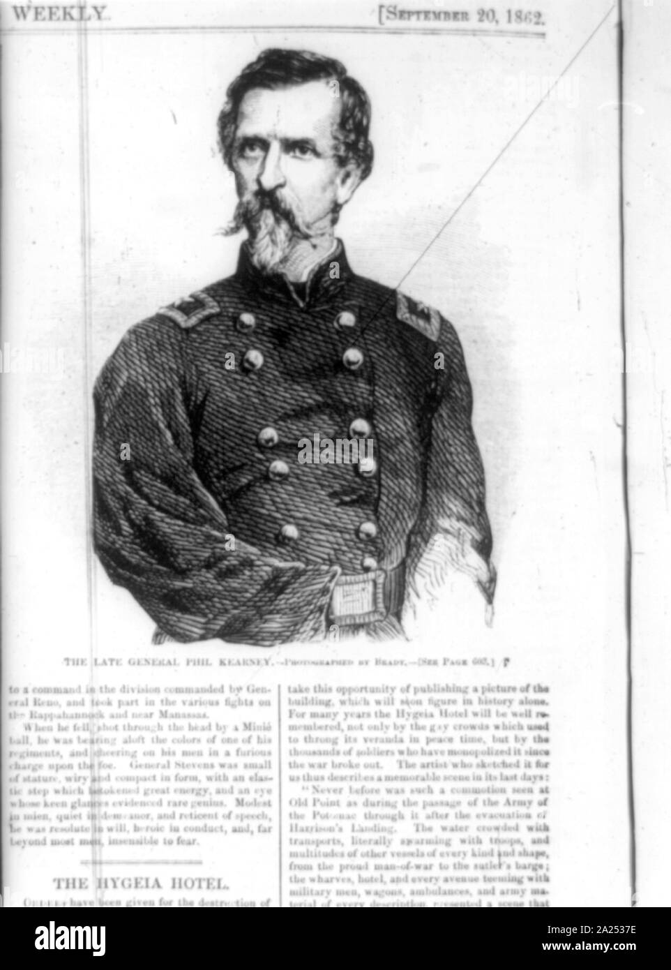 Philip Kearny, 1814-1862 Stock Photo - Alamy