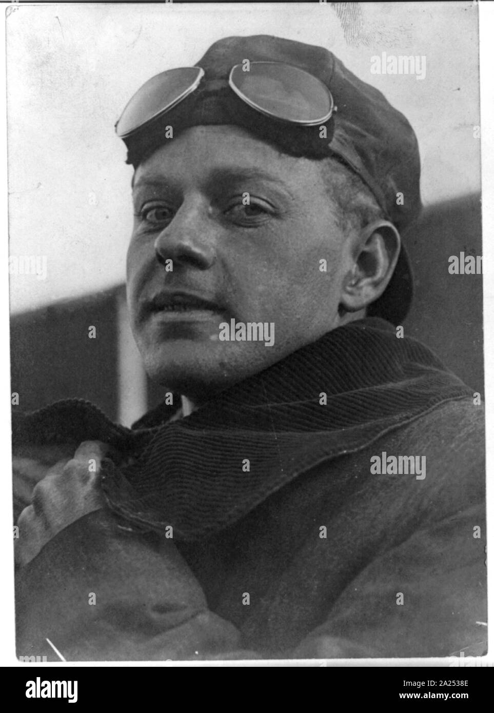 Philip O. Parmalee, aviator of Wright camp Stock Photo