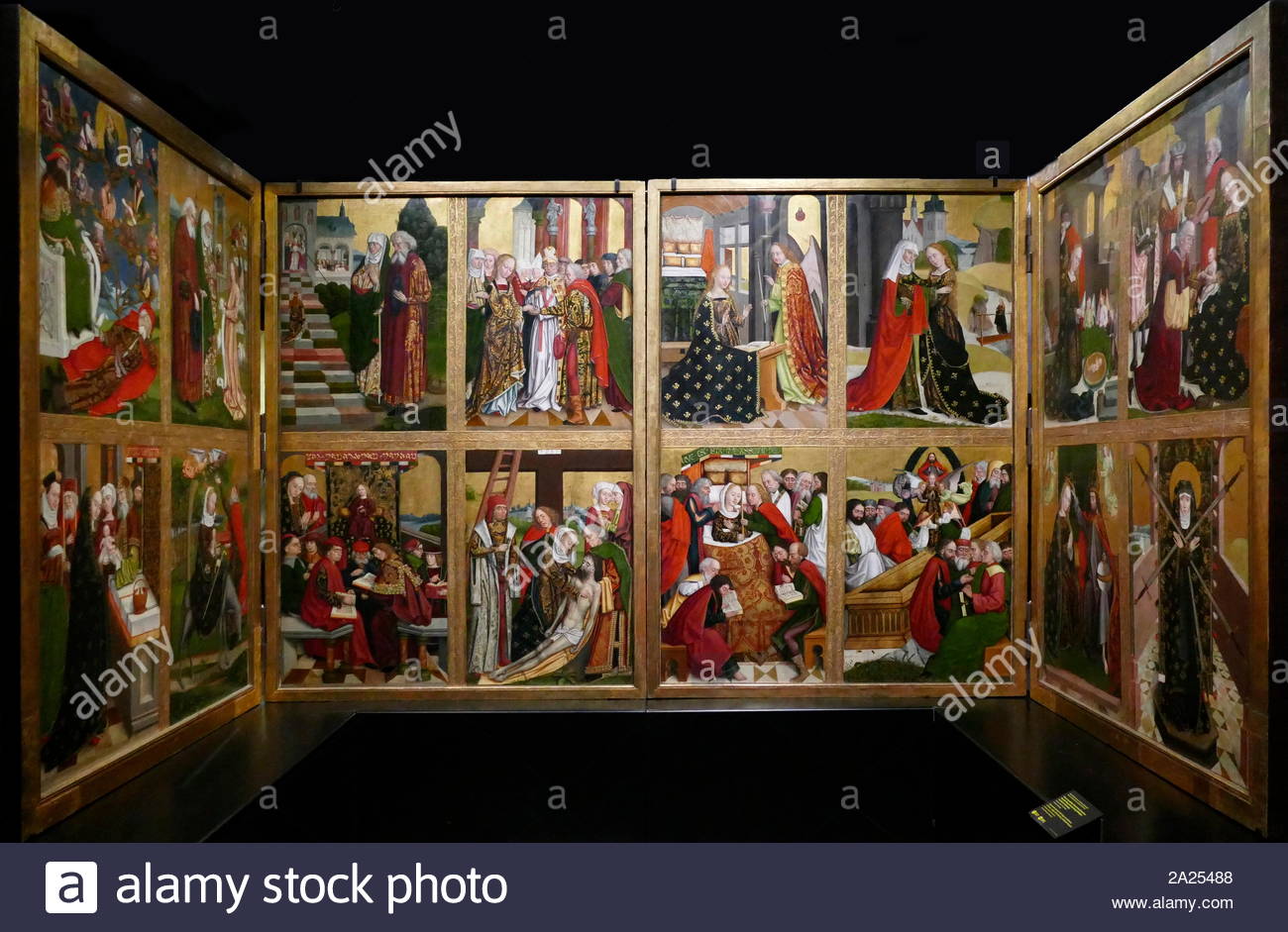Scenes from the life of the Virgin and childhood of Jesus. Hamburg ...