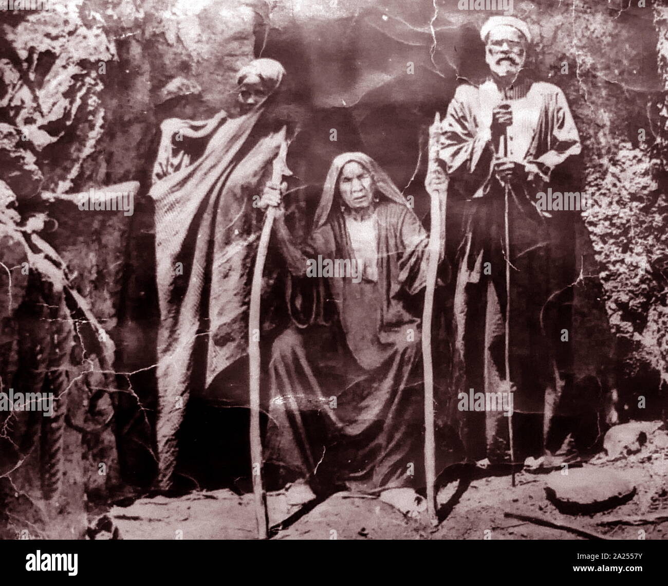 Abd Abdel Rassoul in 1942, Abdel- Rassoul and Howard Carter discovered Tutankhamen's tomb in 1922. Stock Photo