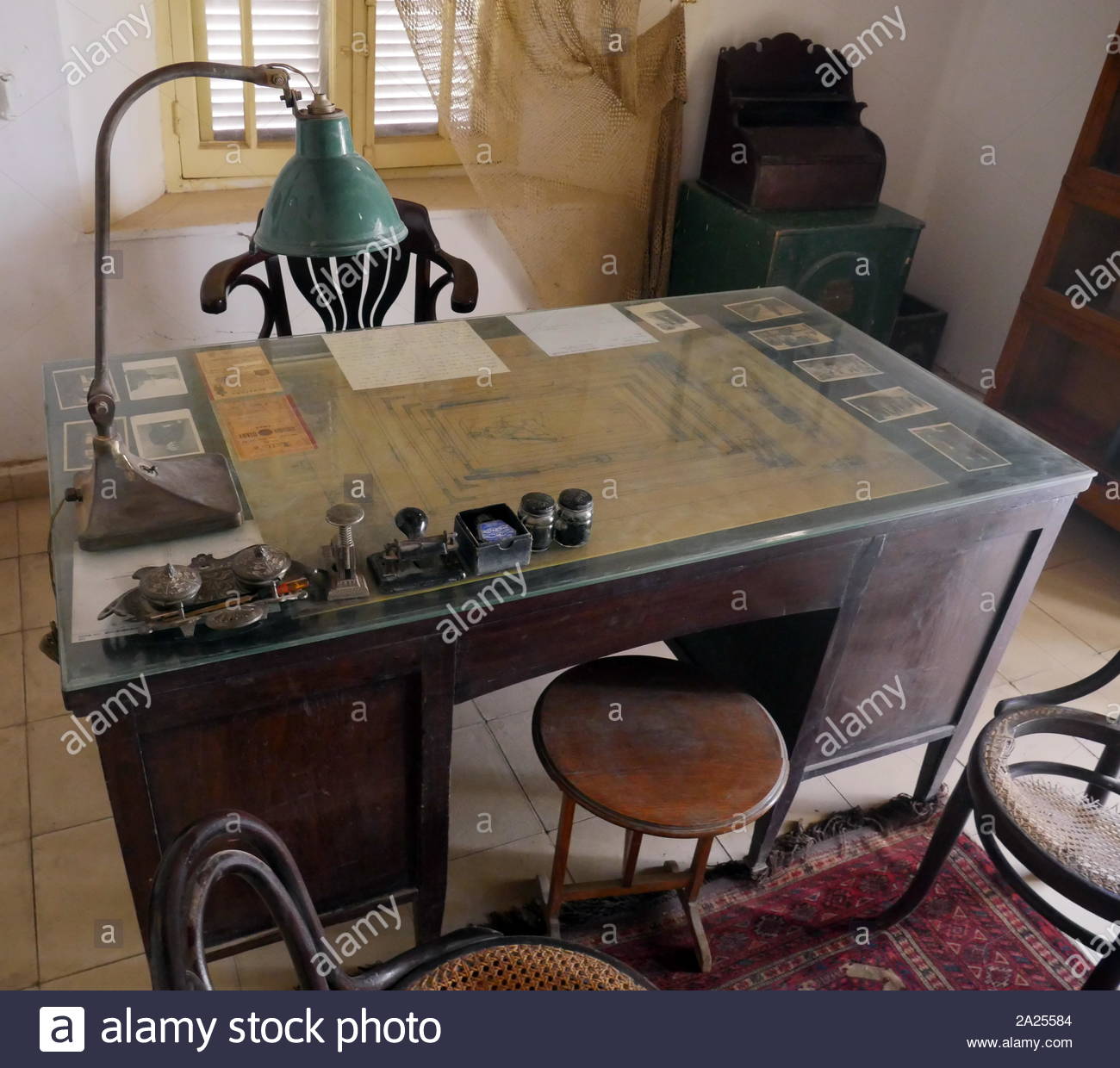 Study used by Howard Carter, at his home, whilst he stayed in the West