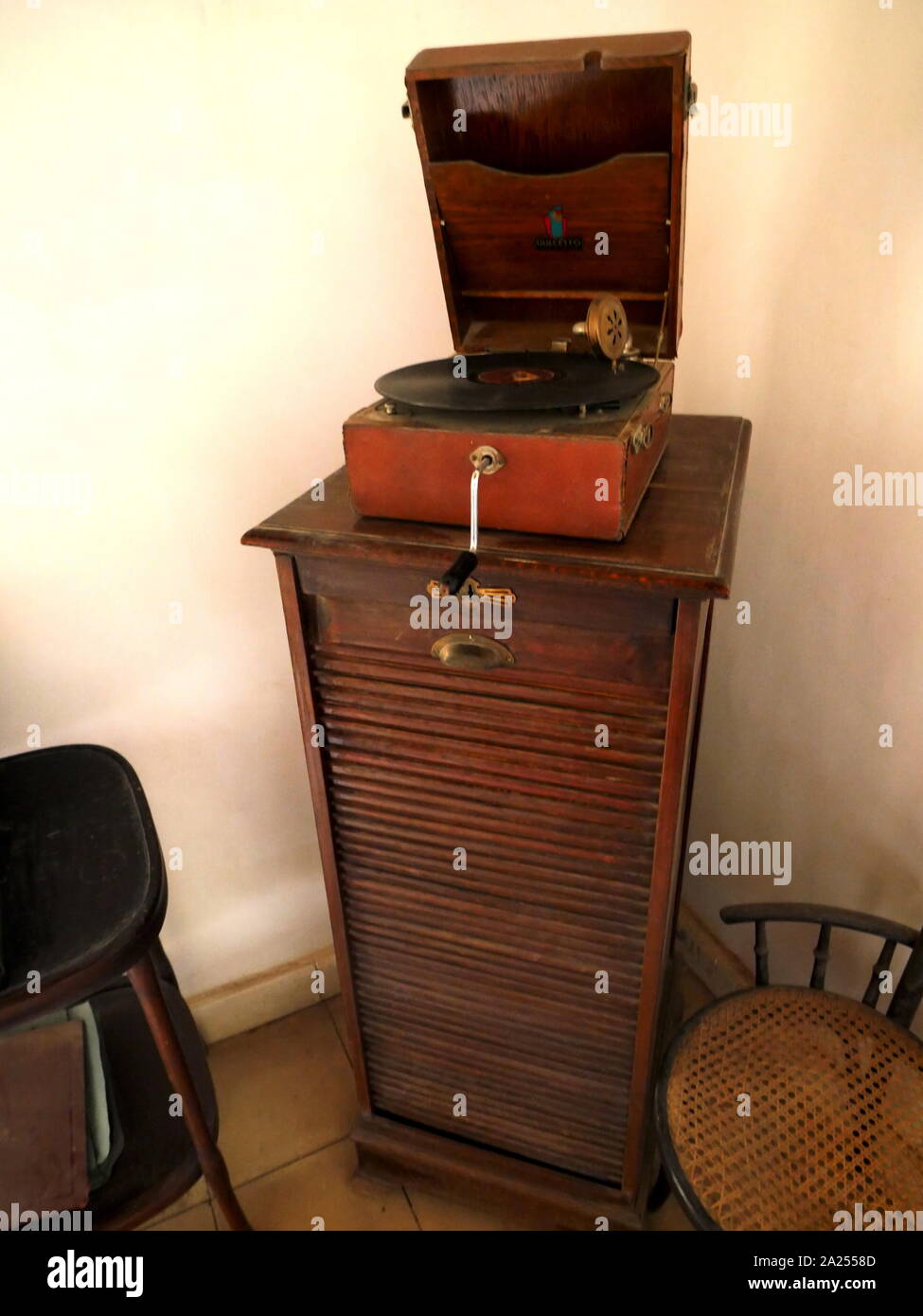 Record Player Used By Howard Carter At His Home Whilst He Stayed