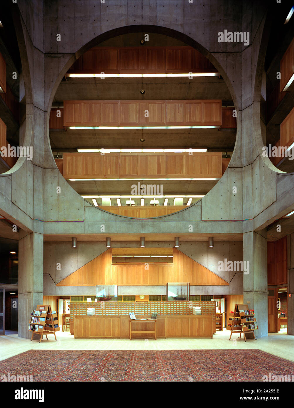 Phillips Exeter Library, Exeter, New Hampshire Stock Photo