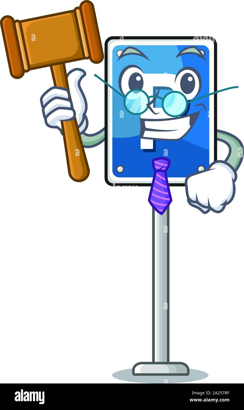 Judge parking sign character shape the cartoon Stock Vector Image & Art - Alamy Judge parking sign character shape the cartoon Stock Vector Image & Art - Alamy