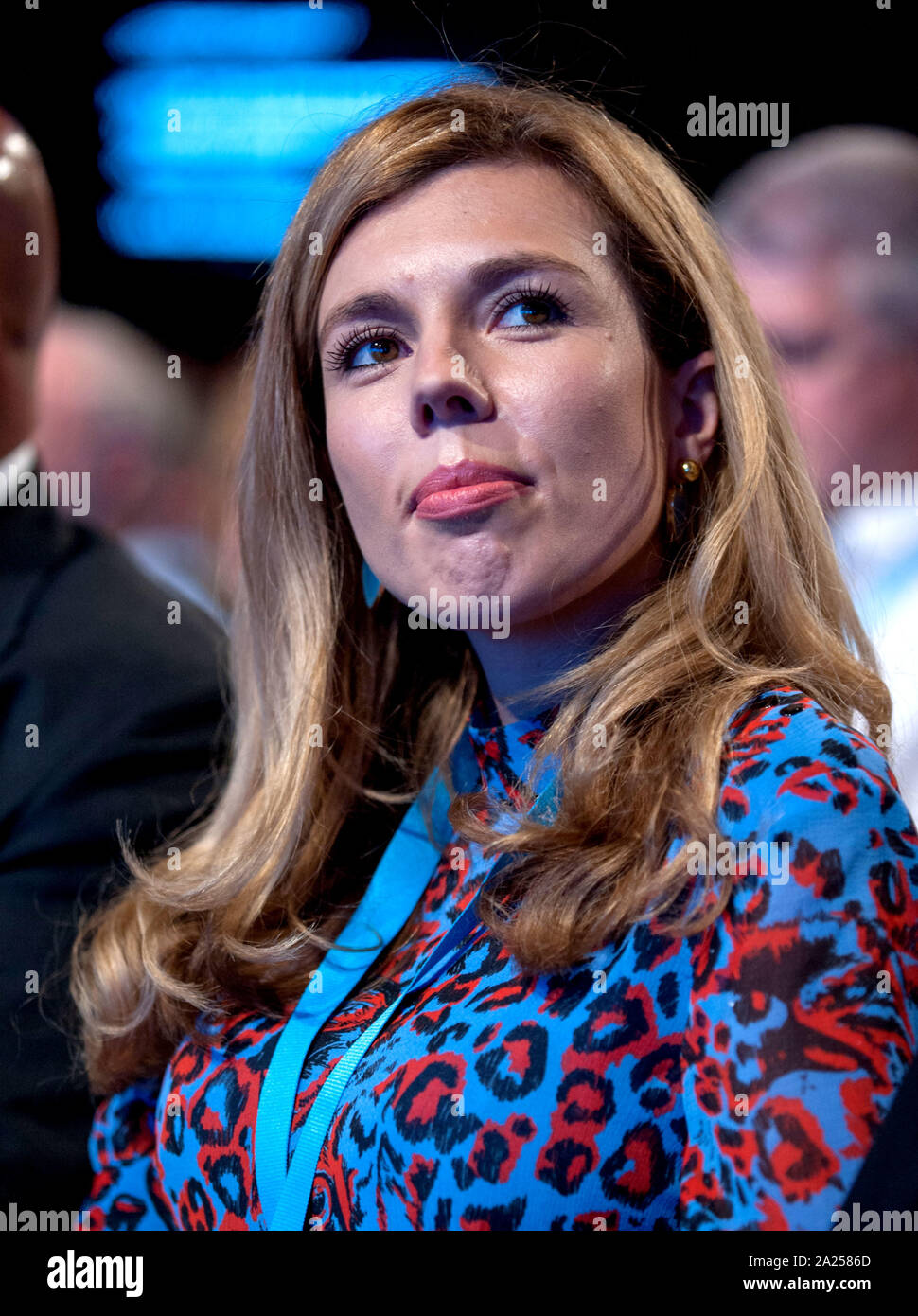 Carrie Symonds at the Conservative Party Autumn Conference Stock Photo
