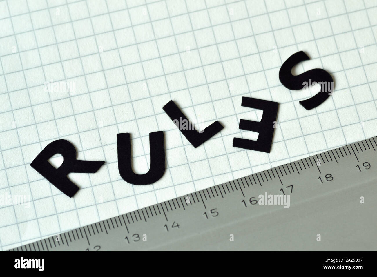 Breaking the rule hi-res stock photography and images - Alamy