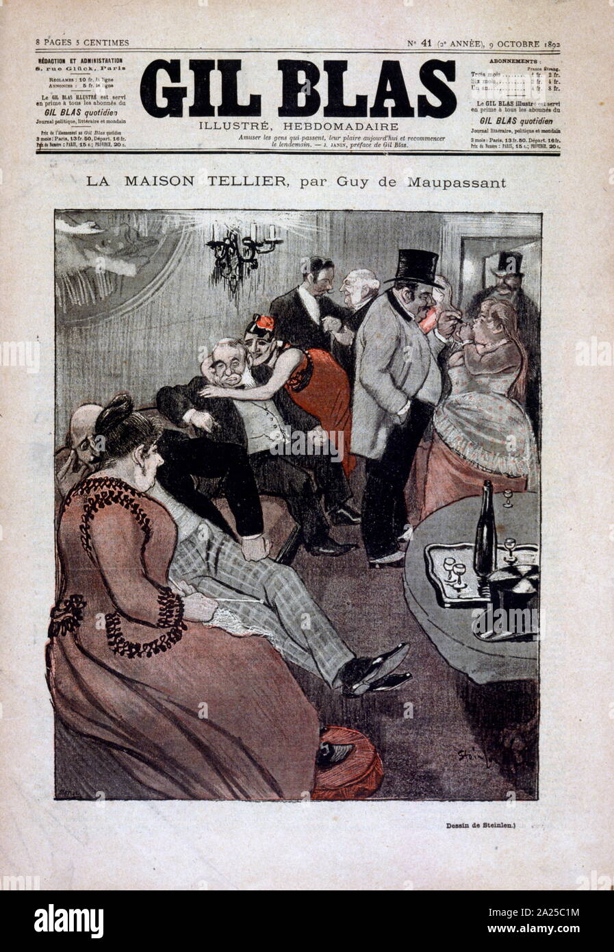 La Maison Tellier is a story by Guy de Maupassant published in 