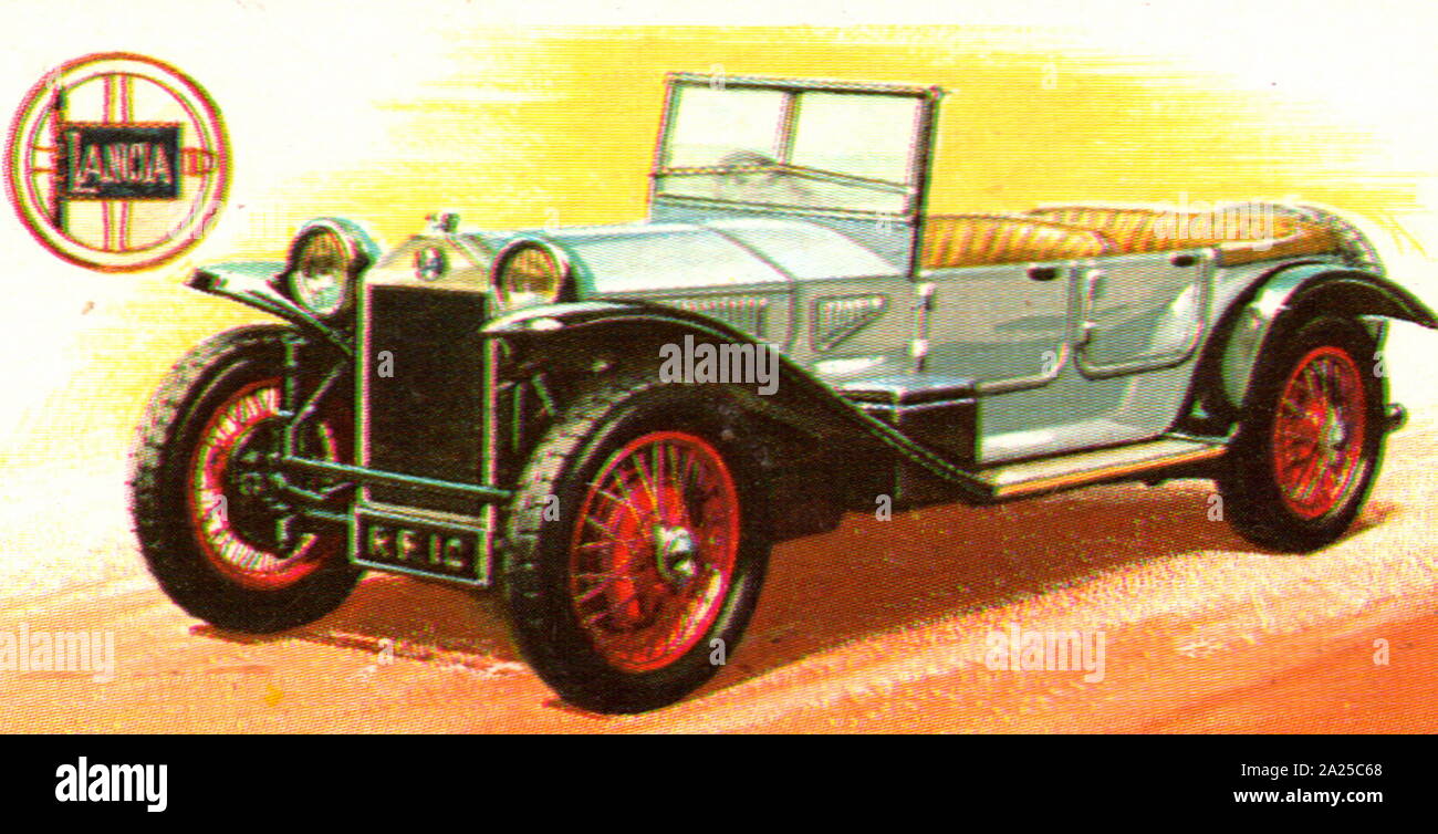 1925 Lancia Lambda 2.1 Litres Stock Photo