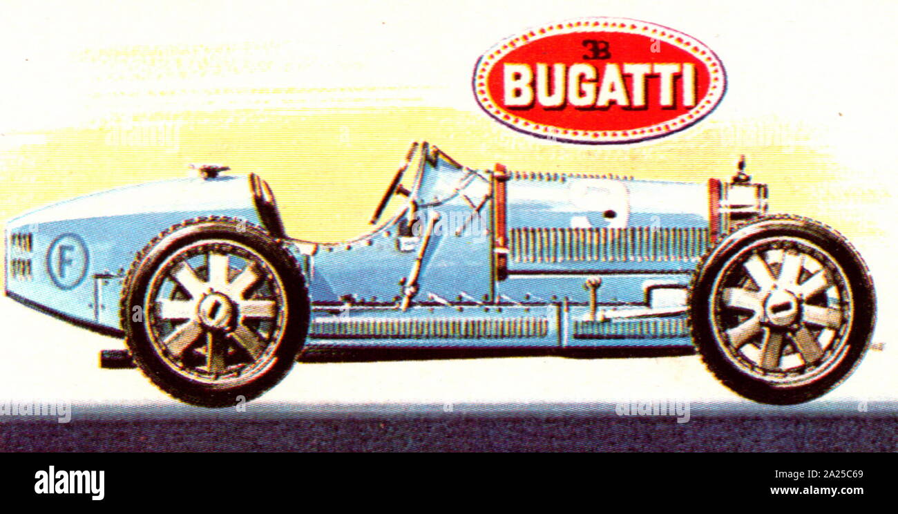 1927 Bugatti Grand Prix Type 35 B supercharged 2.3 litres automobile Stock Photo