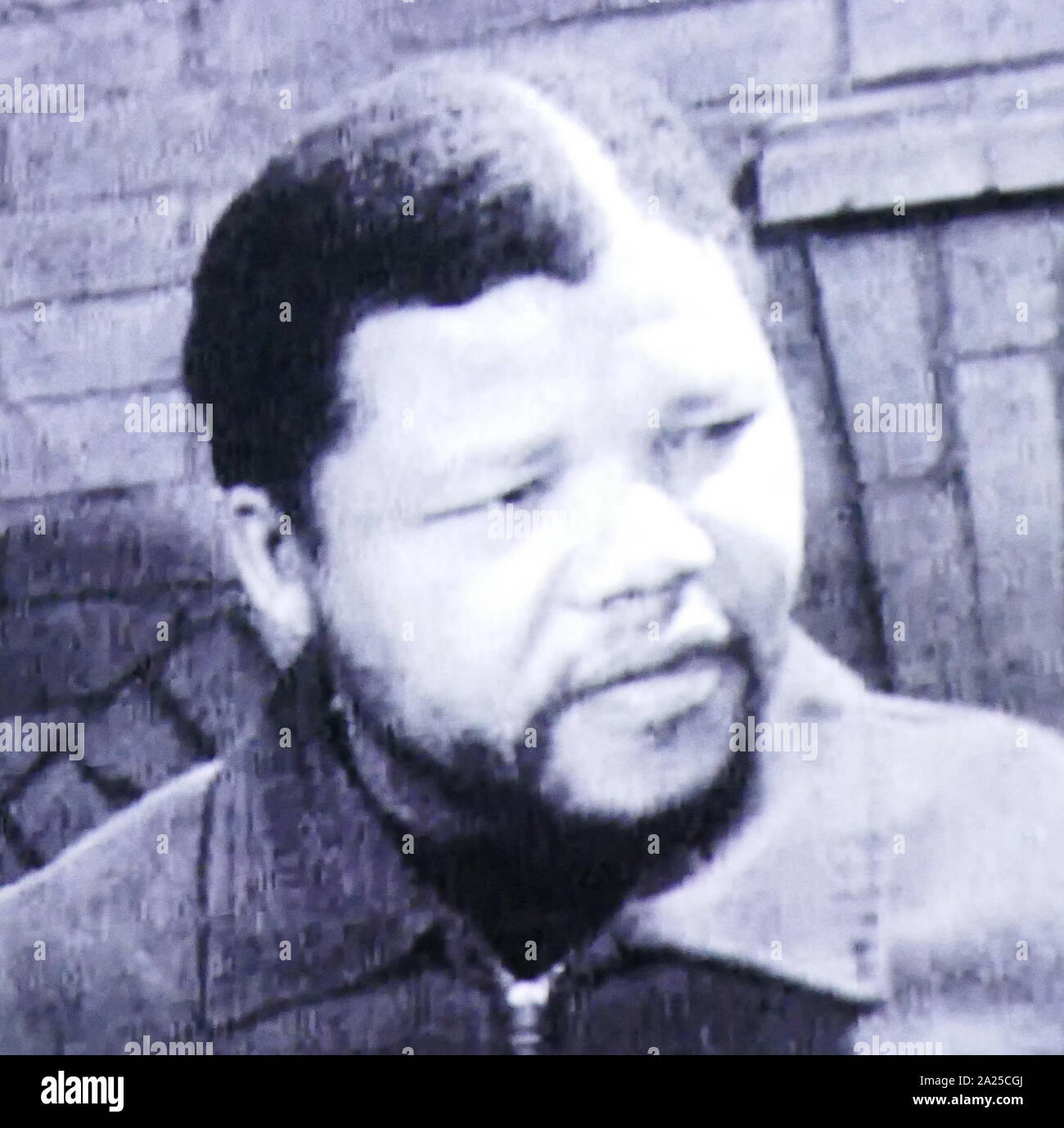 Nelson Rolihlahla Mandela (1918 – 2013), South African anti-apartheid revolutionary, political leader; served as President of South Africa from 1994 to 1999. seen here at the time of his trial in 1963 Stock Photo