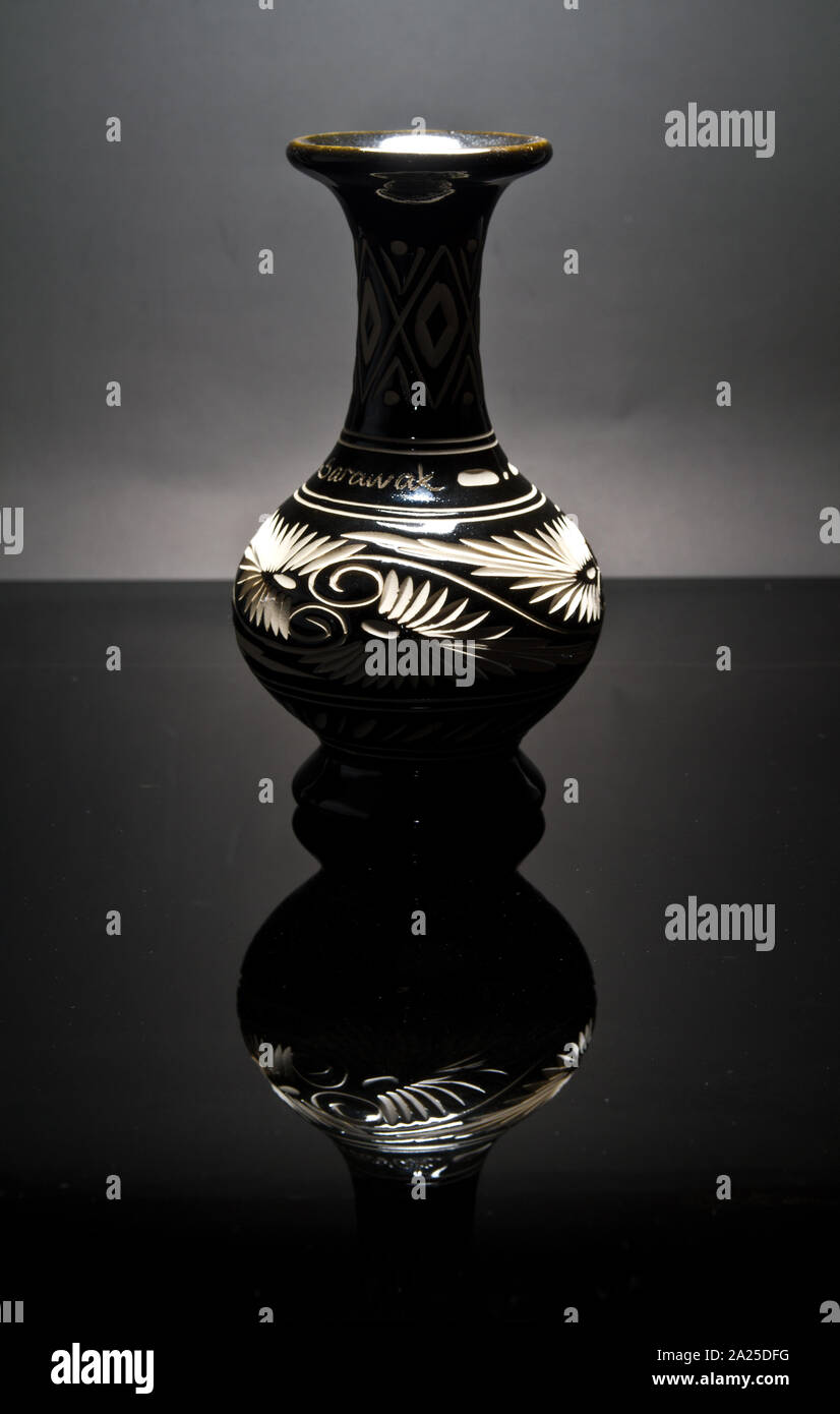 decorative vase with reflection Stock Photo - Alamy
