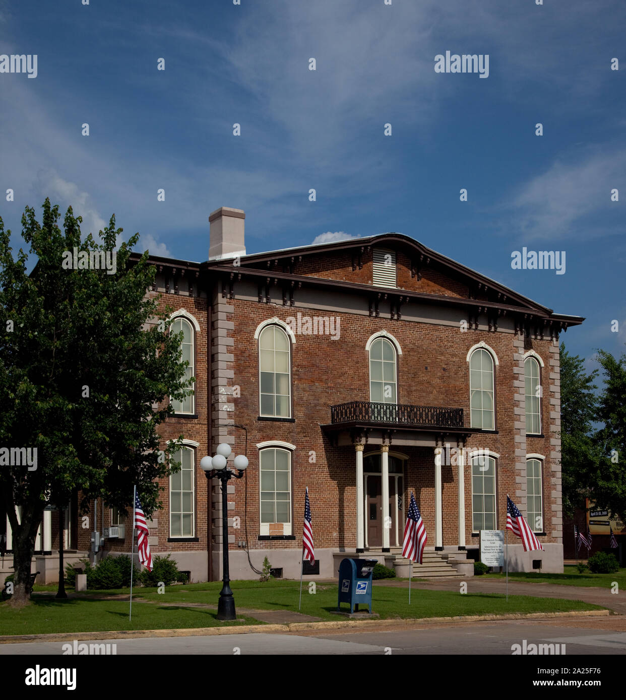 Pickens County Courthouse, Carrollton, Alabama Stock Photo