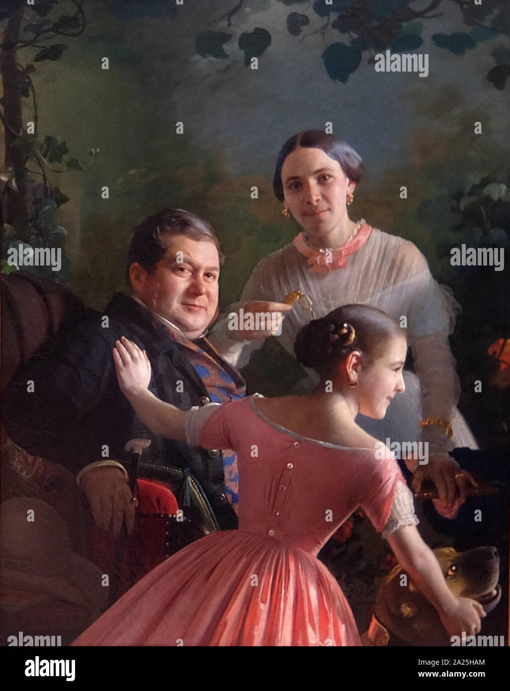 Portrait of the Turchaninov Family by Sergey Zaryanko. Sergey ...