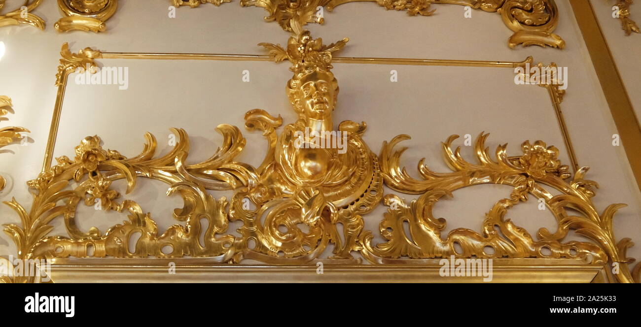 Peterhof Palace, a series of palaces and gardens located in Petergof ...