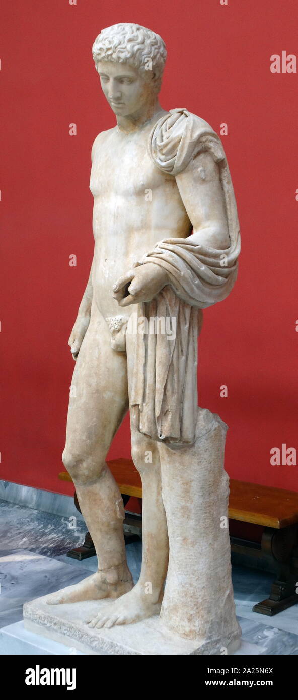 Ancient greek sculpture hermes hires stock photography and images Alamy