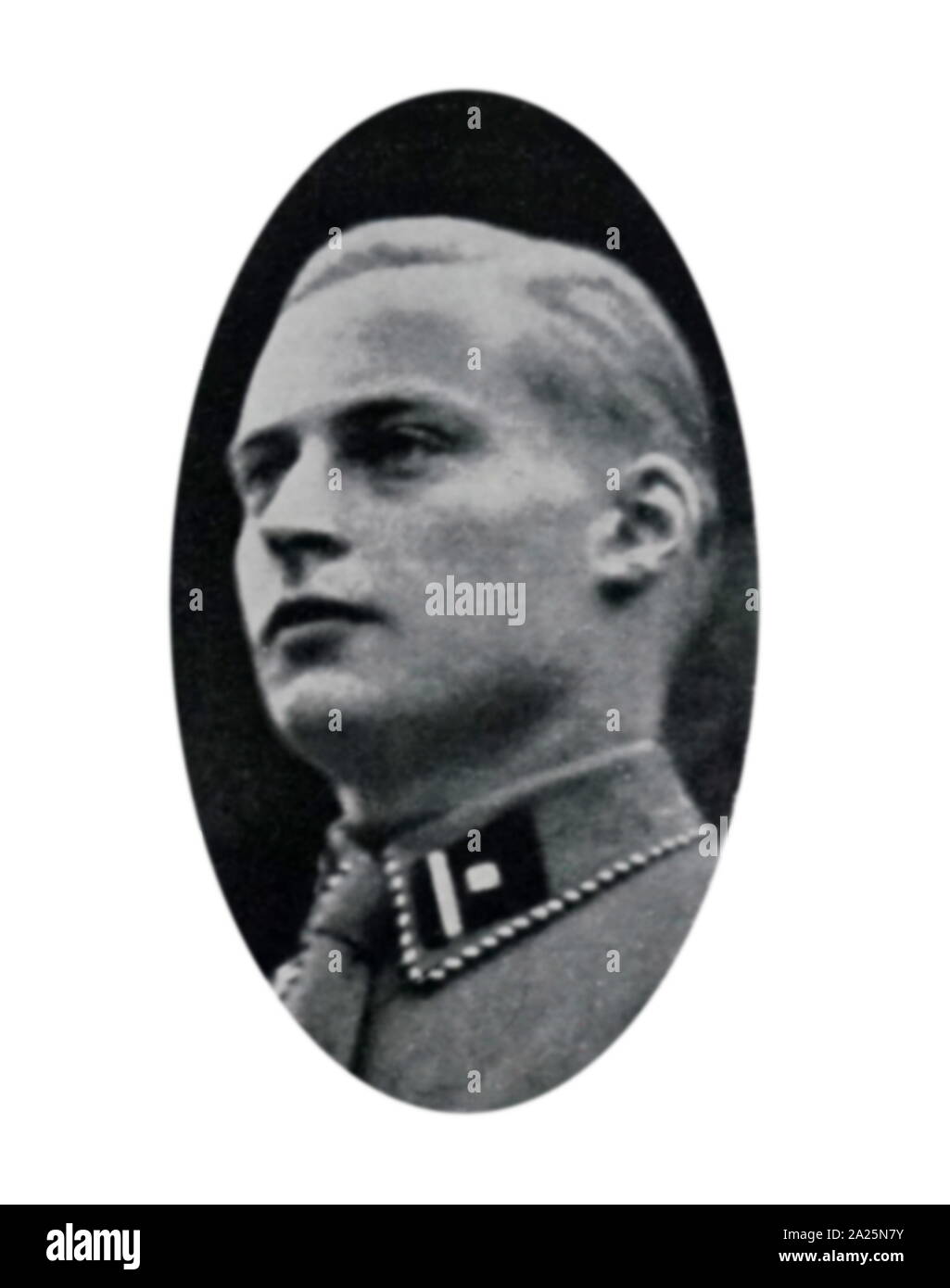 Photograph of Prince Frederick of Prussia (1911-1966). Stock Photo
