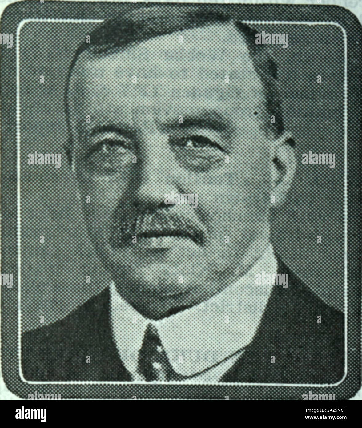 Photograph of Arthur Henderson (1863-1935) a British iron moulder and Labour politician. Stock Photo