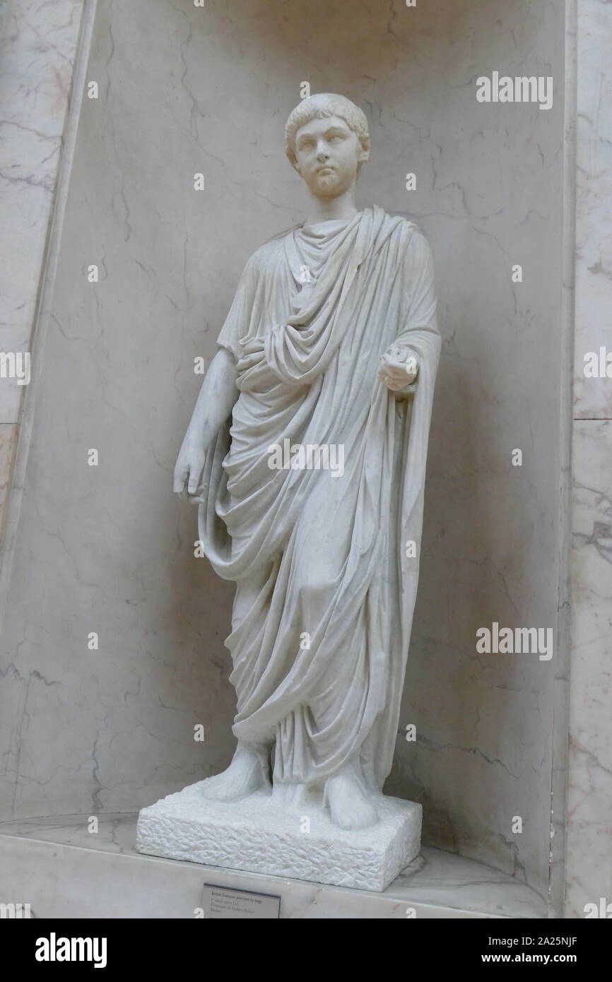 Roman Toga Statue