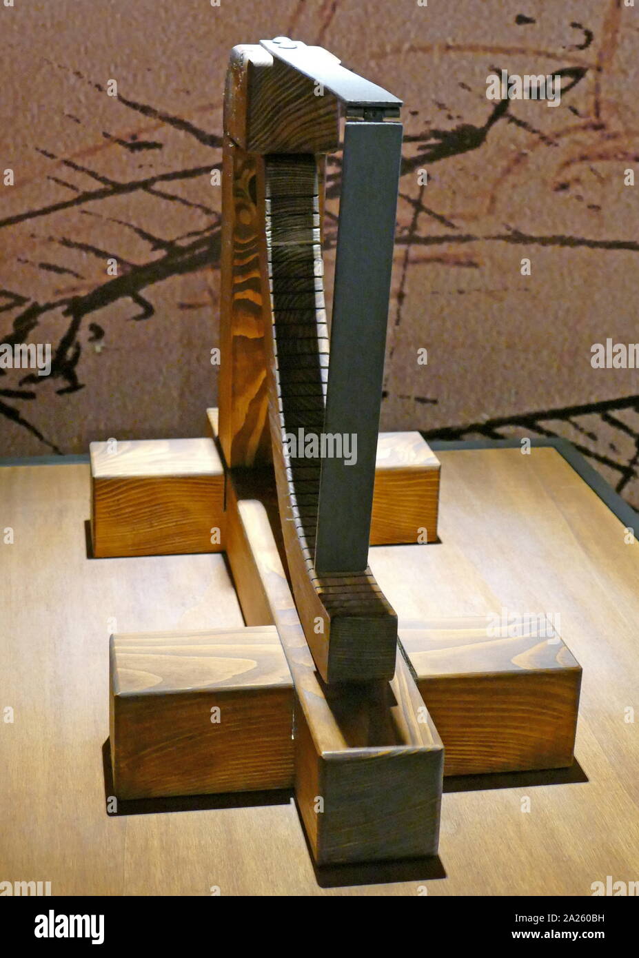 Model of an Anemometer, used to identify wind speed; based on a drawing