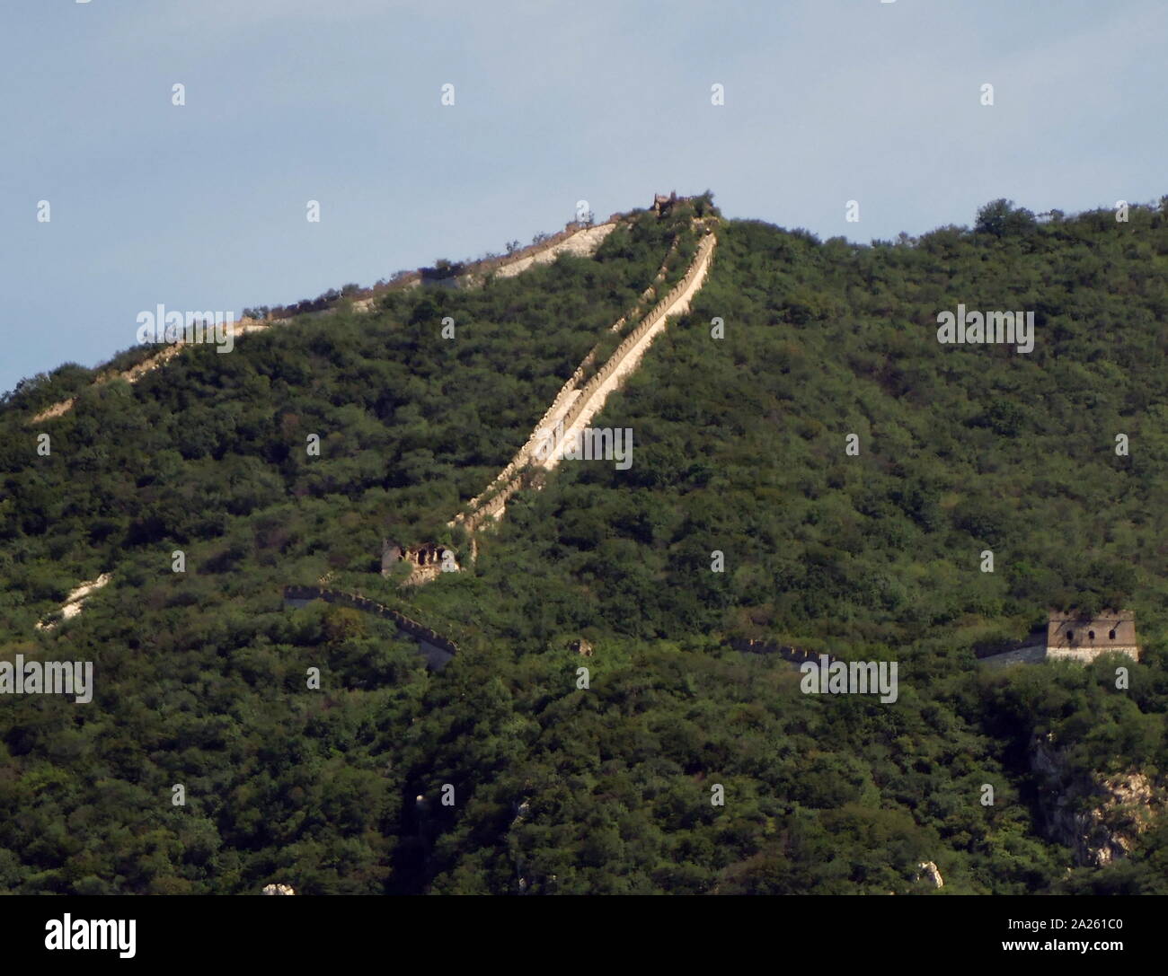 The Great Wall of China, built across the historical northern borders