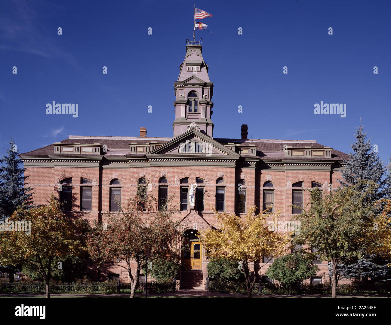 Pitkin County Courthouse, Aspen, Colorado Stock Photo