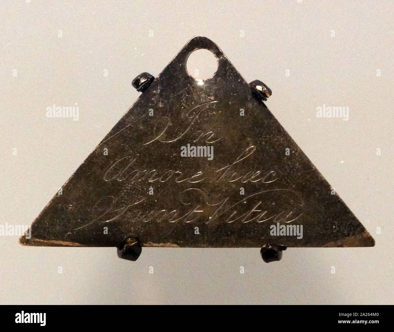 18th century Child token, given to the Foundling Hospital in London ...