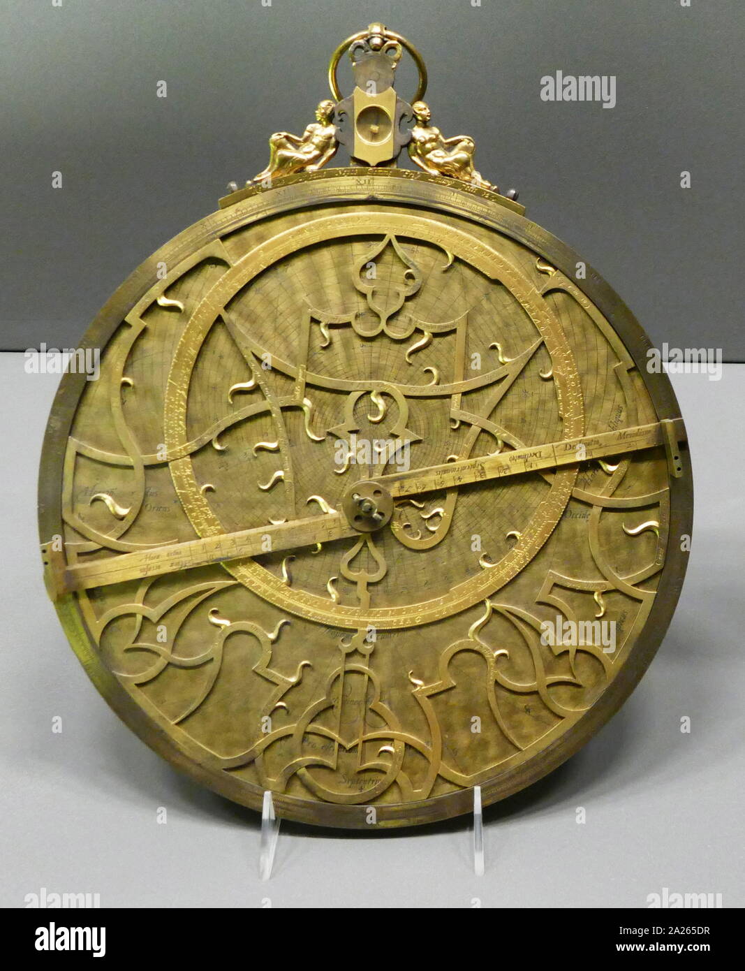 Astronomical calendar, by Chapotot, late 17th century Stock Photo Alamy