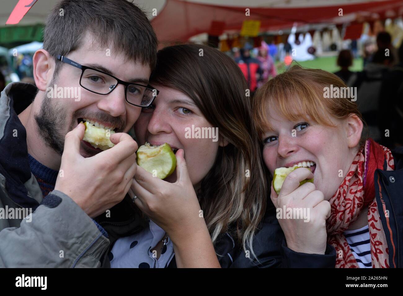 Apple Day 2019 festival at Stanmer Park, Brighton. Picture:Terry Applin Stock Photo