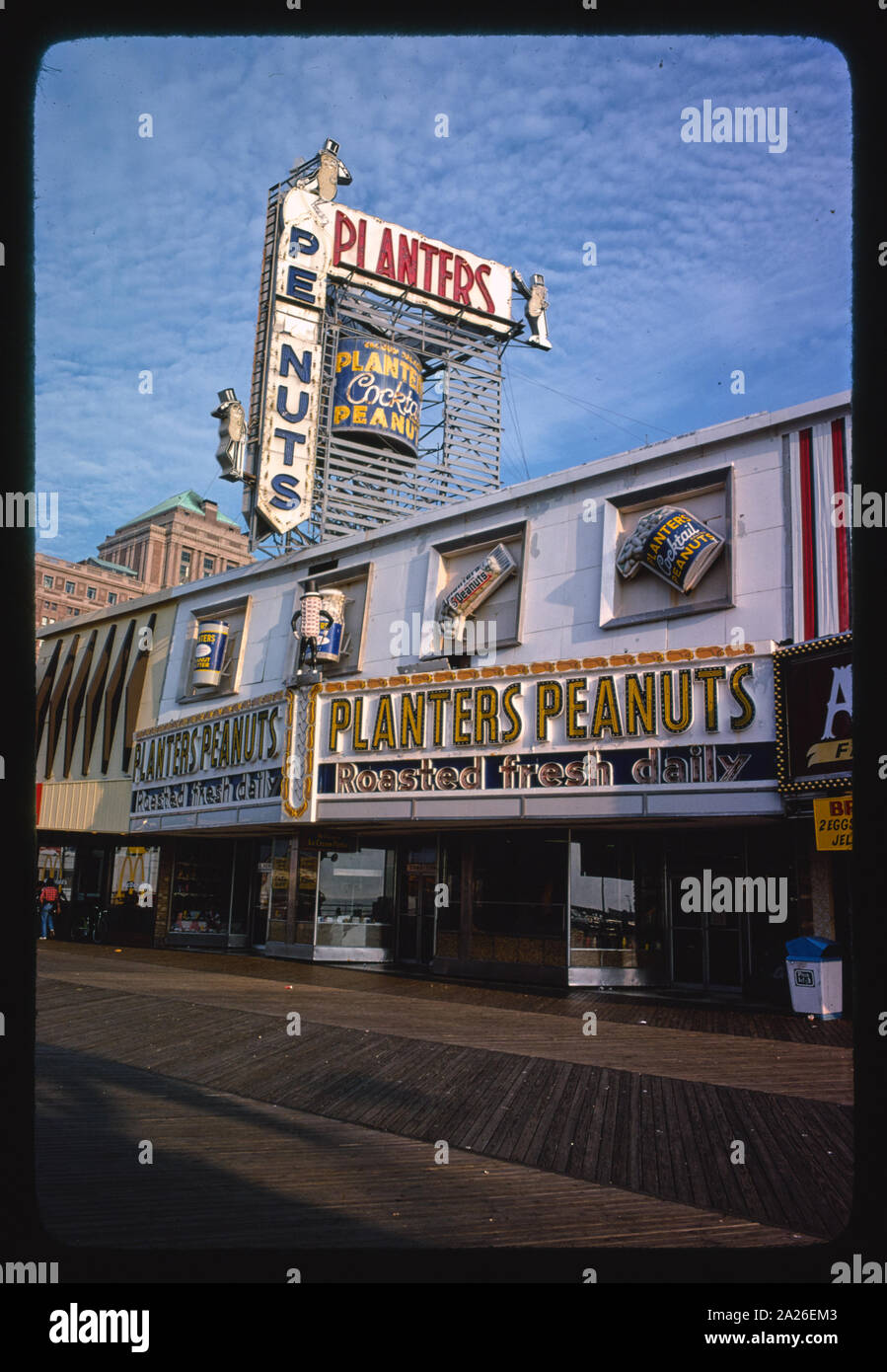 Planter's Peanut Store, Atlantic City, New Jersey Stock Photo Alamy