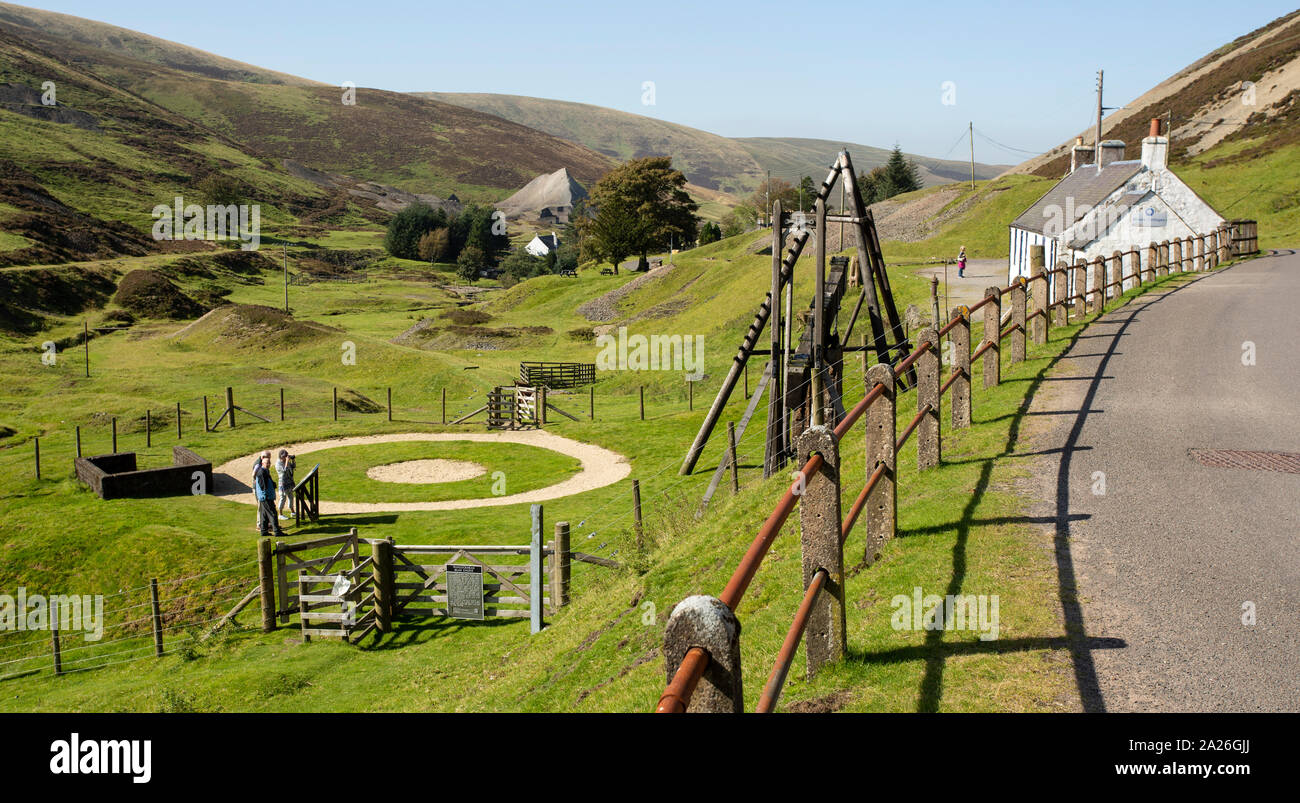 Wanlockhead Miner’s Library second oldest subscription library in Europe Wanlockhead Scotland Stock Photo