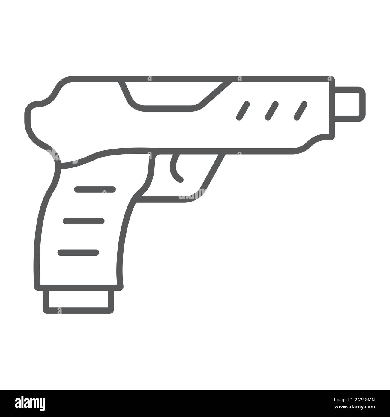 simple shotgun drawing