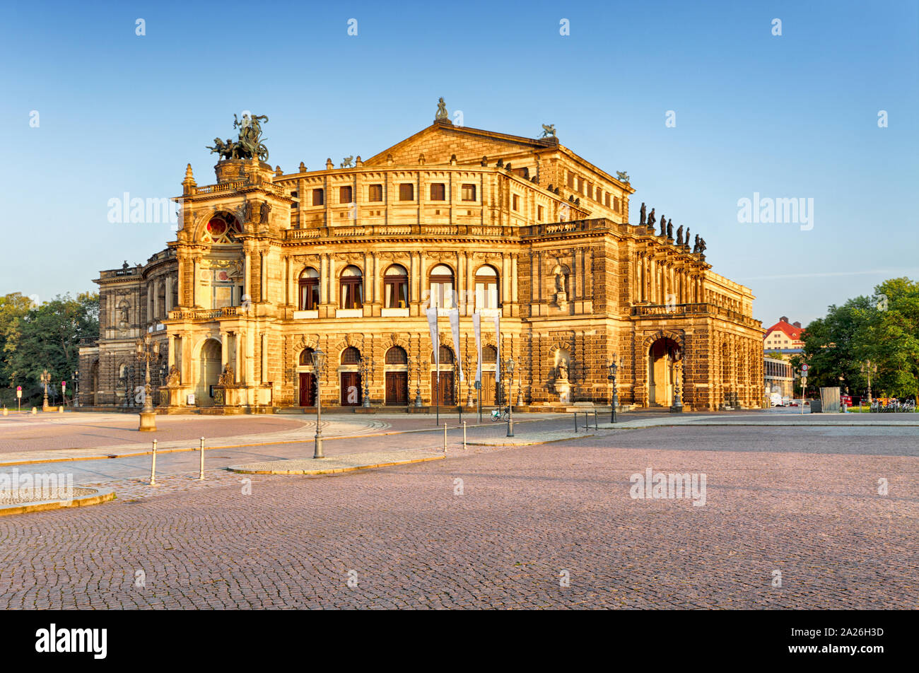 Dresden - Semperoper, Germany Stock Photo