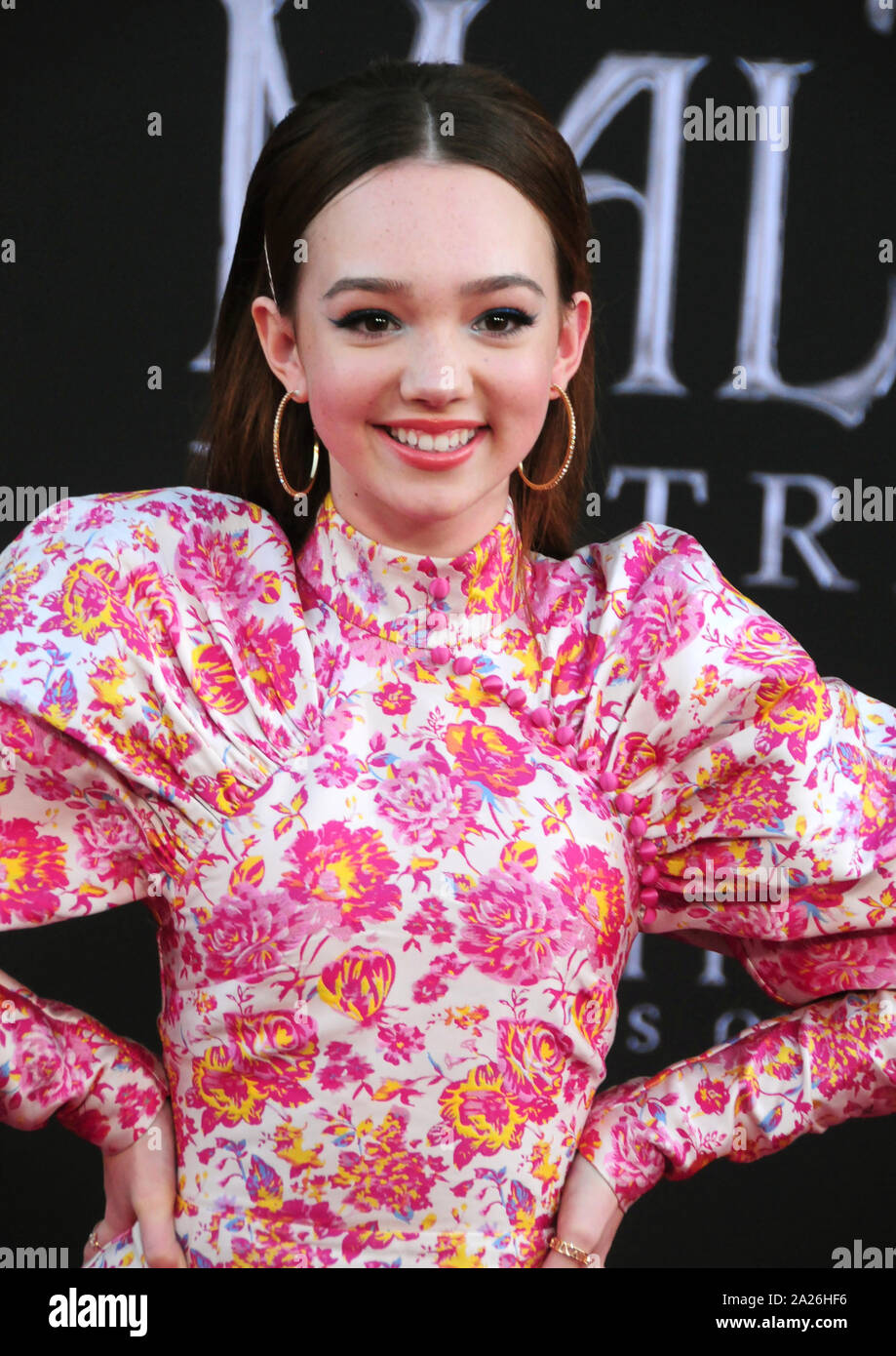 Ruby jay attends the world premiere of disneys maleficent hi-res stock
