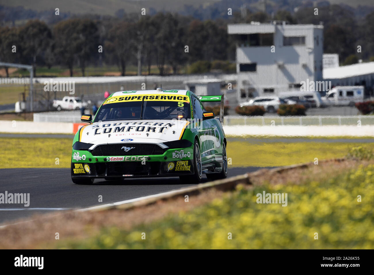 Winton Raceway Supercars test day Stock Photo - Alamy