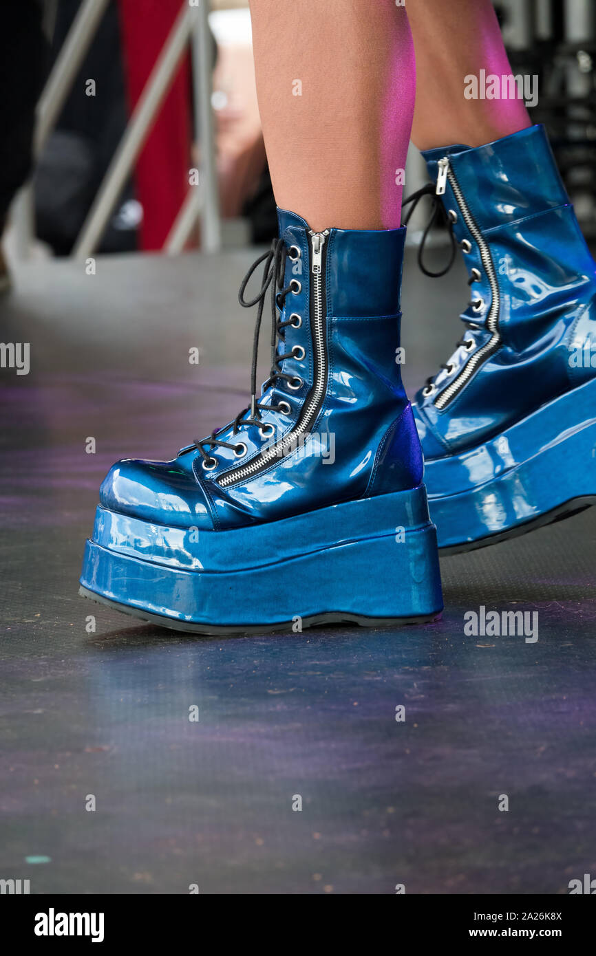 Platform boots hi-res stock photography and images - Alamy