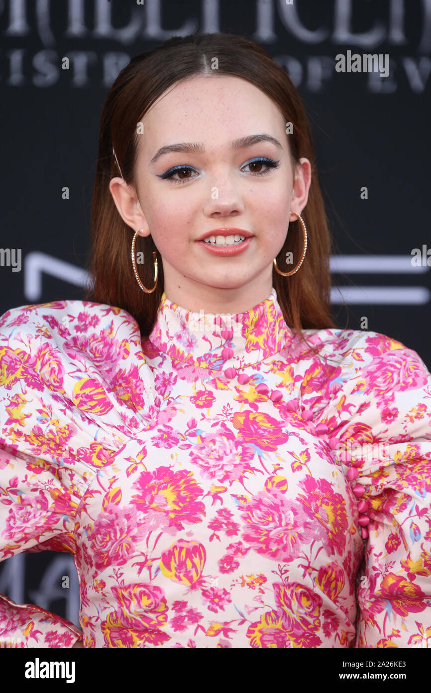 LOS ANGELES, CA - SEPTEMBER 30: Ruby Jay, at the Maleficent: Mistress