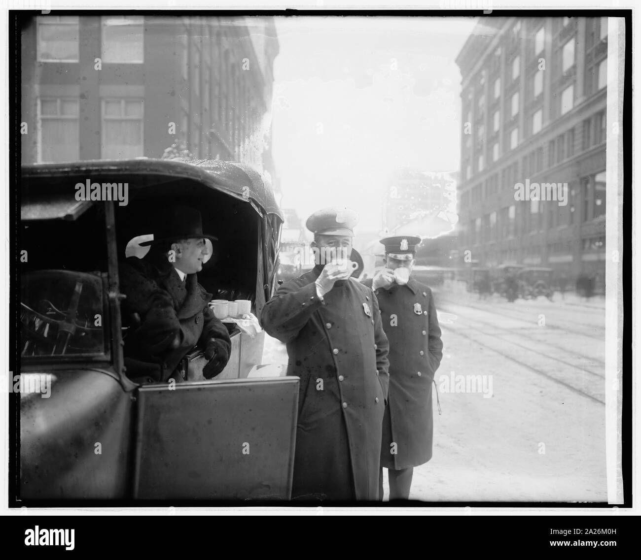 Law enforcement uniforms Black and White Stock Photos & Images - Alamy